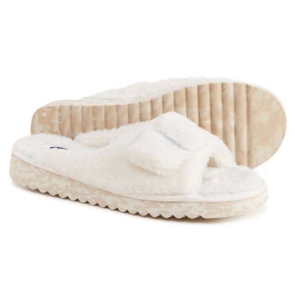 DR. SCHOLL'S  Staycay OG Slide Sandal Slipper in Tofu - Picture 1 of 5
